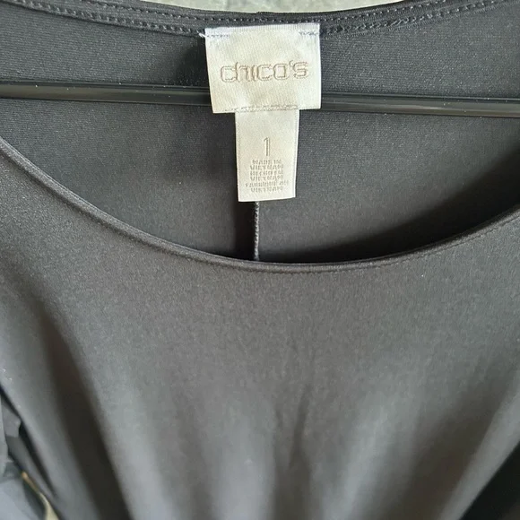 Chico's Medium Black Dress - Picture 3 of 3